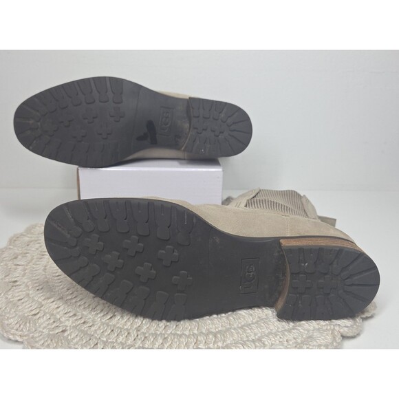 UGG Wmn Hillhurst II Chelsea Desert Boot Shoes Suede Ribbed Trim Waterproof Y2K* - Picture 9 of 16